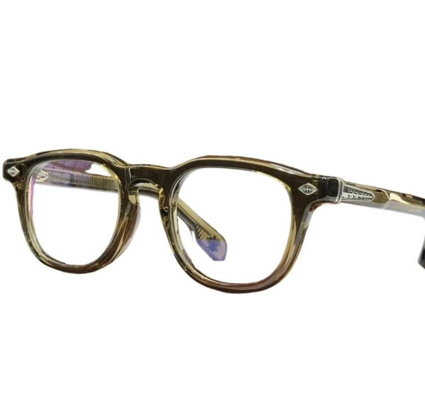 Chrome Hearts Classic square transparent frames sunglasses
